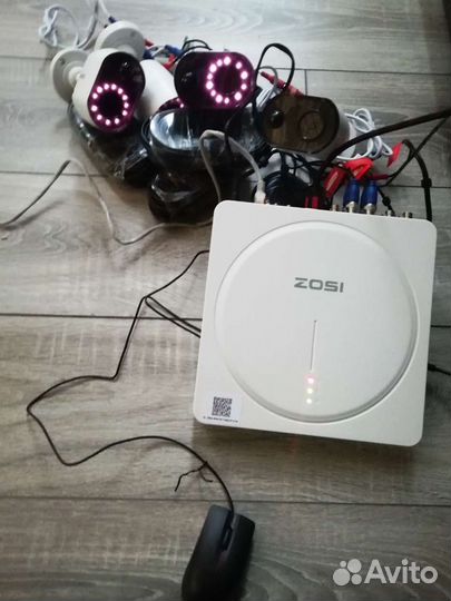 Комплект видеонаблюдения 4 камеры