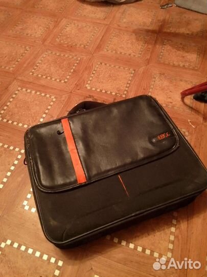 Мужской кожаный портфель бу