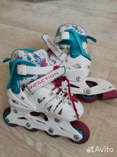 Роликовые коньки детские раздвижные