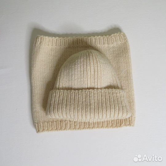 Шапка и снуд, шапка на девочку, женская шапка