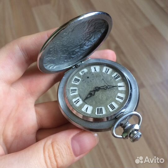 Карманные часы молния СССР