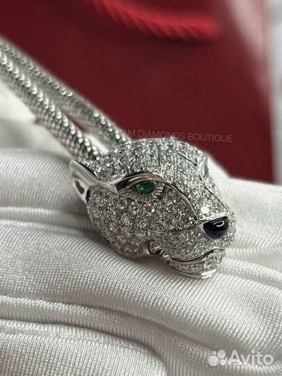 Браслет cartier panthere белое золото 750