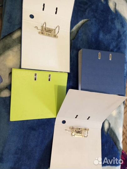 4 папки скоросшиватель, цена за все