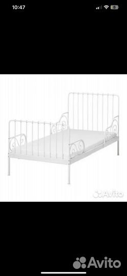 Кровать IKEA кованная
