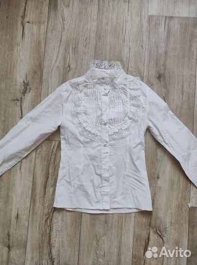 Блузки, юбки в школу на 128-140