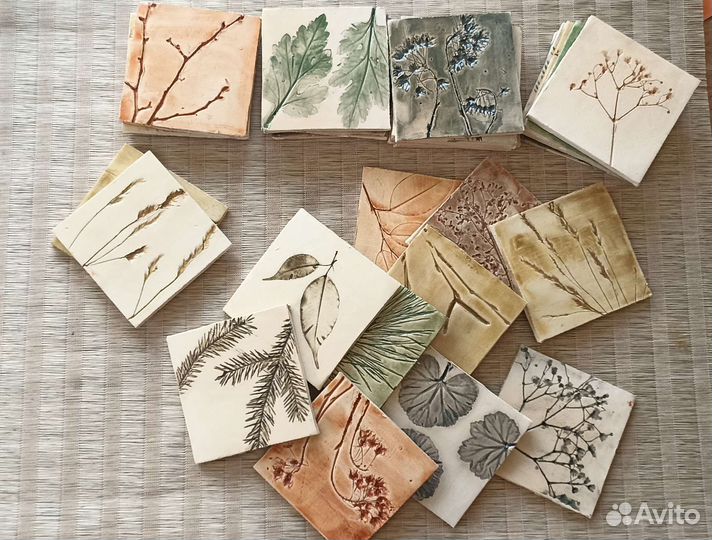 Керамическая плитка ручной работы