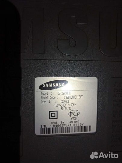 Телевизор Samsung Б/у