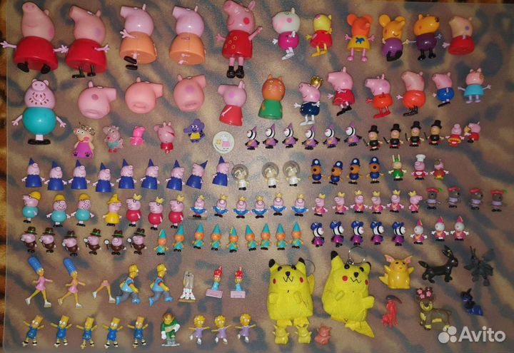 Киндер сюрприз свинка пеппа шрек гарри поттер и др