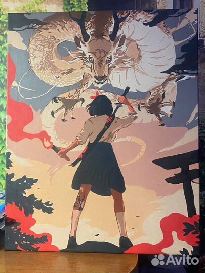 Разукрашивание картин по номерам