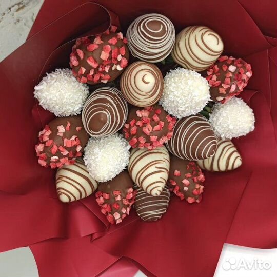 Букет клубника в шоколаде