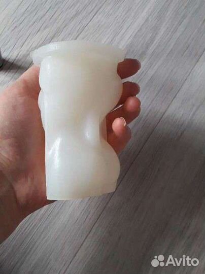 Силиконовая форма для мыла и свечей тело женщины