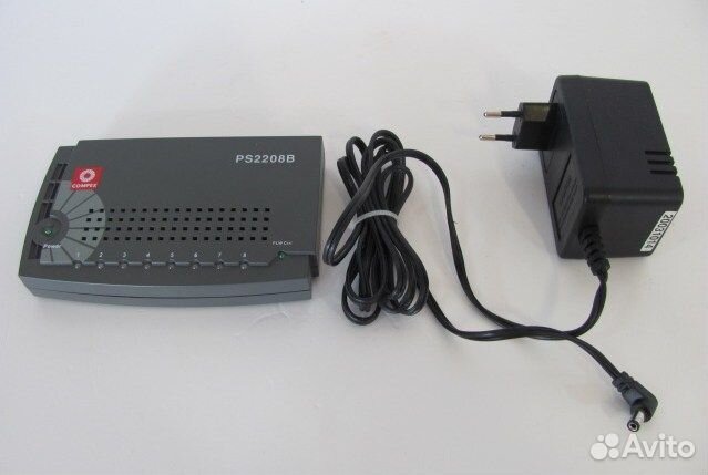 Коммутатор 8(5) Port, Роутер и сетевые карты