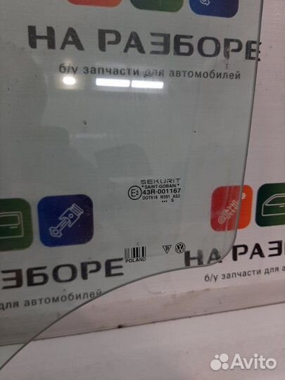 Стекло двери заднее левое Porsche Cayenne