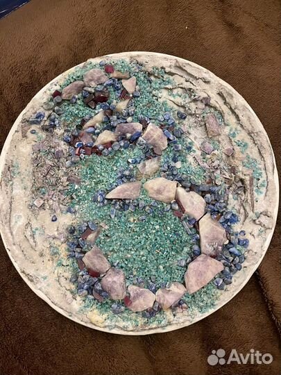 Панно из минералов