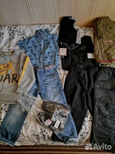 Детские вещи пакетом на мальчика 92-98 - 104