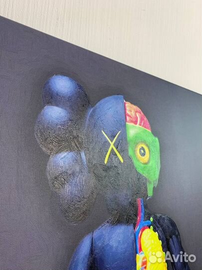 Картина на холсте Кавс kaws