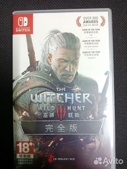Nintendo swith картридж