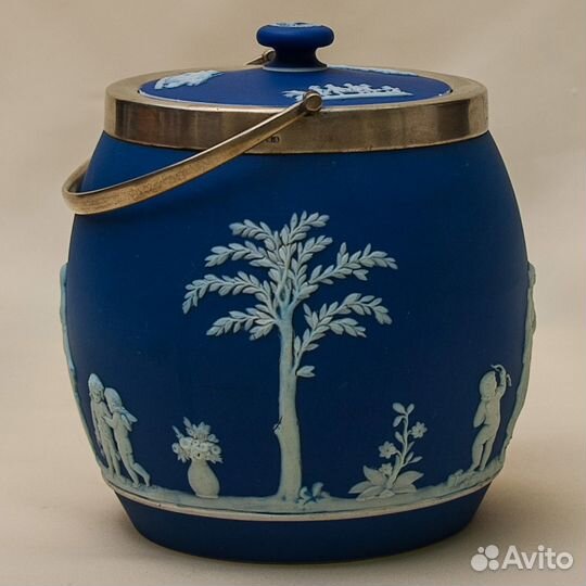 Бисквитница - Сахарница Фарфор Tunstall, Англия