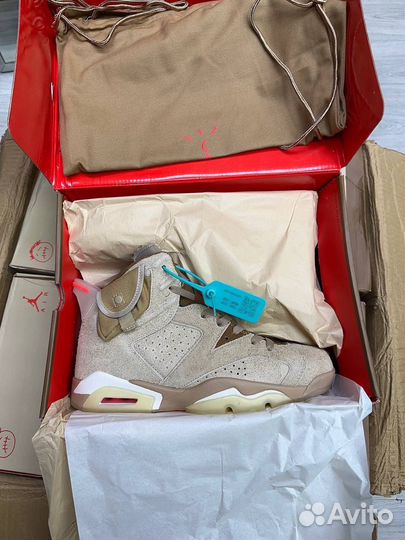 Кроссовки Air Jordan 6 Retro Travis Scott