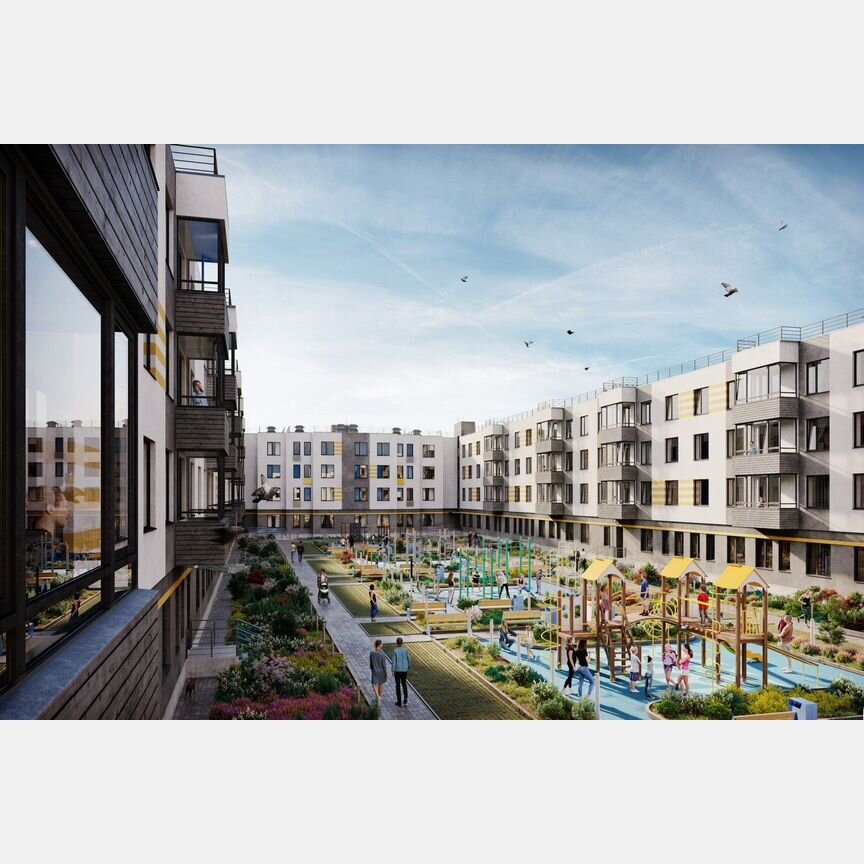 3-к. квартира, 84,9 м², 3/4 эт.