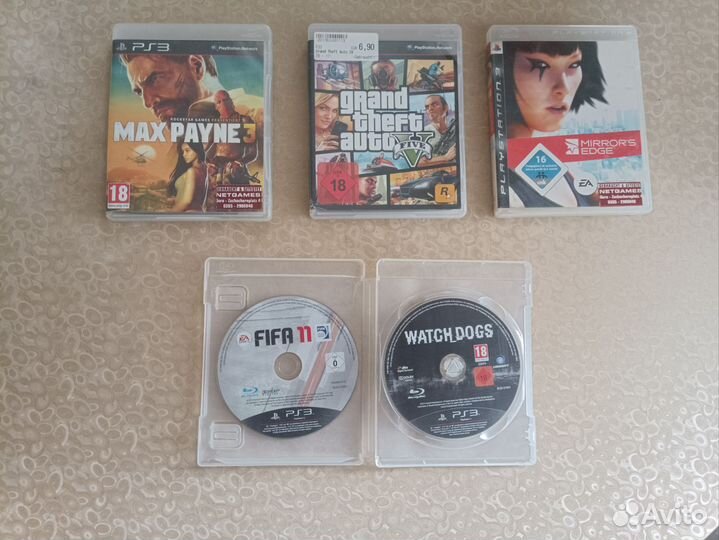 Диски для PS3 и PS4