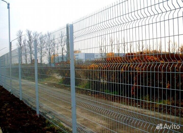 Забор из 3D сетки / гиттер