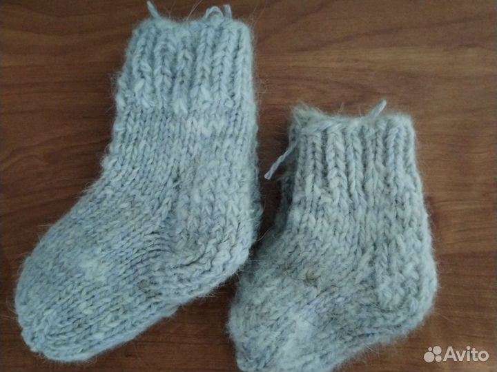 Носки из собачьей шерсти