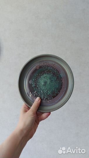 Керамика ручной работы тарелки на 3 персоны