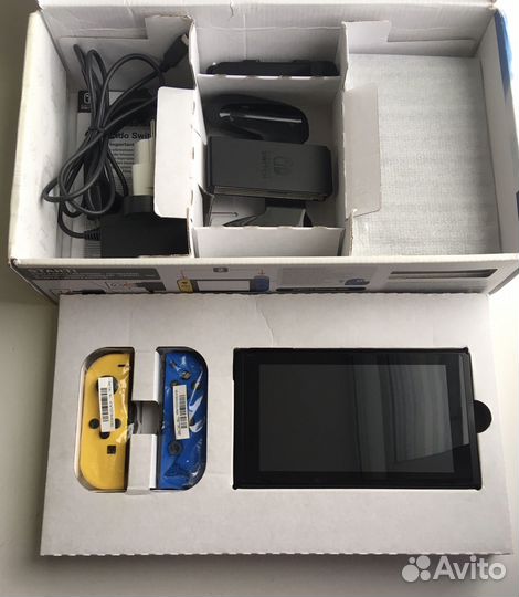 Nintendo Switch v2 Fortnite / прошитая / комплект