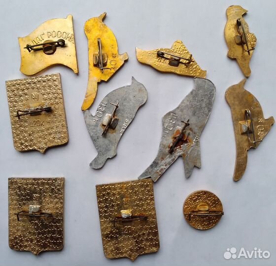Значки 11шт