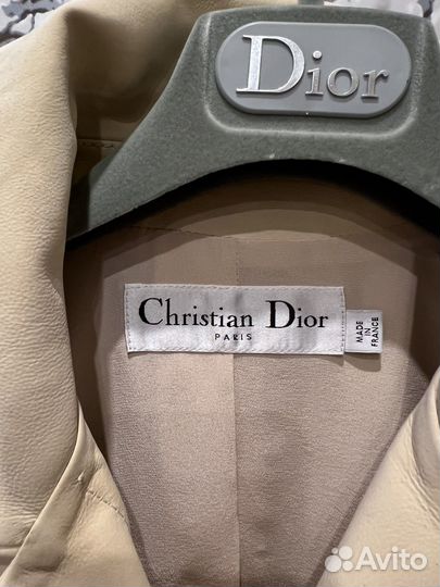 Оригинал Куртка пиджак нубук Christian Dior р42