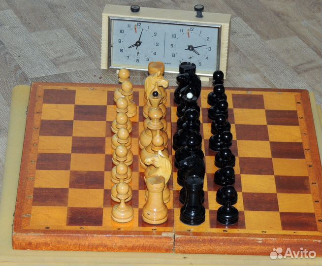 Шахматы СССР 45х45 Дерево