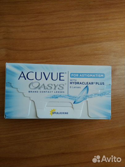 Линзы acuvue oasys astigmatism двухнедельные