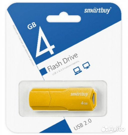 Флеш-накопитель USB 4GB smartbuy Clue разные