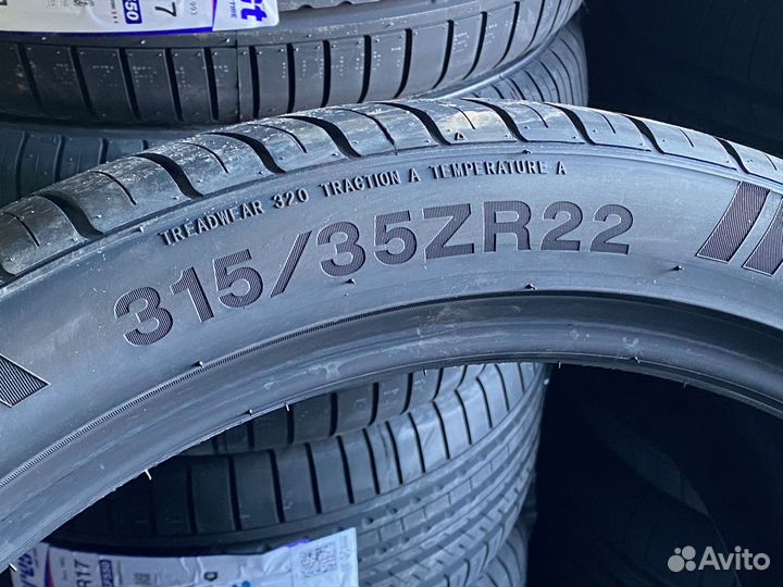 Kinforest KF550-UHP 275/40 R22 и 315/35 R22 107Y