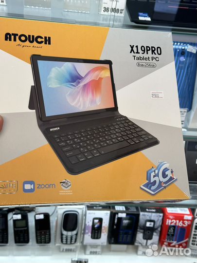 Планшет 8/256gb новый Atouch X19 pro