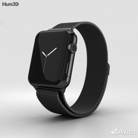 Часы apple watch 2 stainless steel black