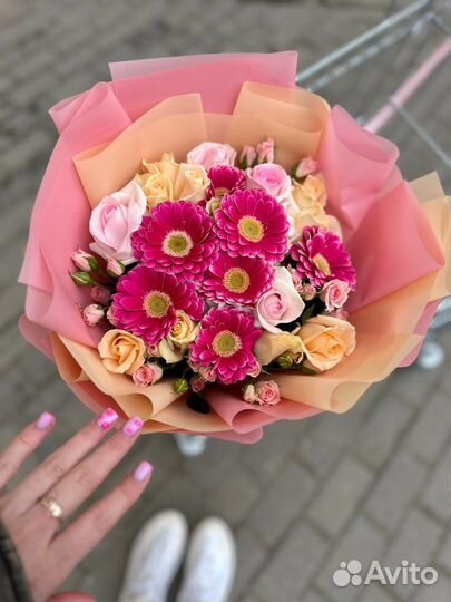 Цветы розы и букеты с доставкой 24