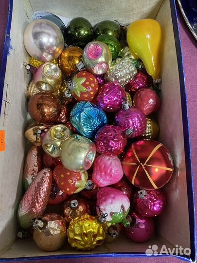 Елочные игрушки СССР