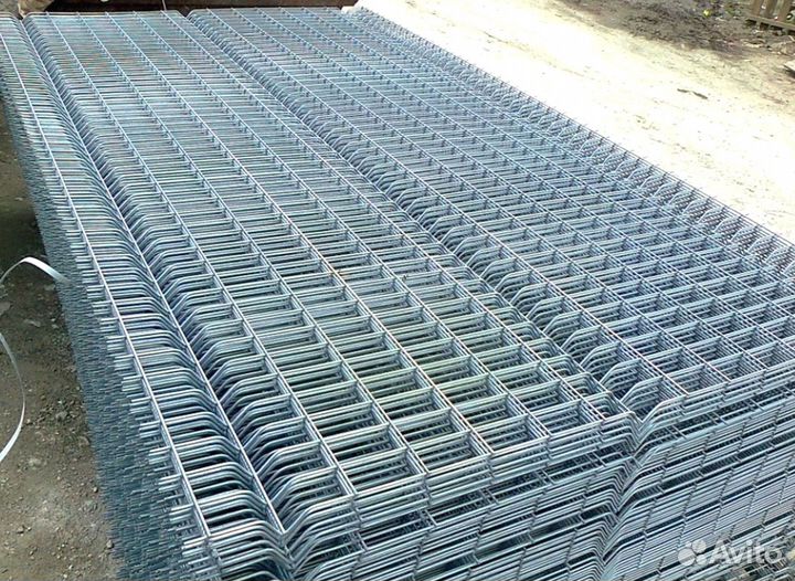 3Д сетка для забора зеленая, коричневая, серая