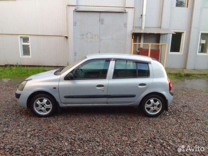Renault Clio 1.4 МТ, 2002, 204 000 км