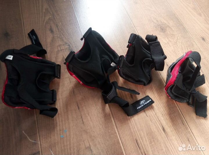 Набор защиты Tech Team Safety Line700 – красный