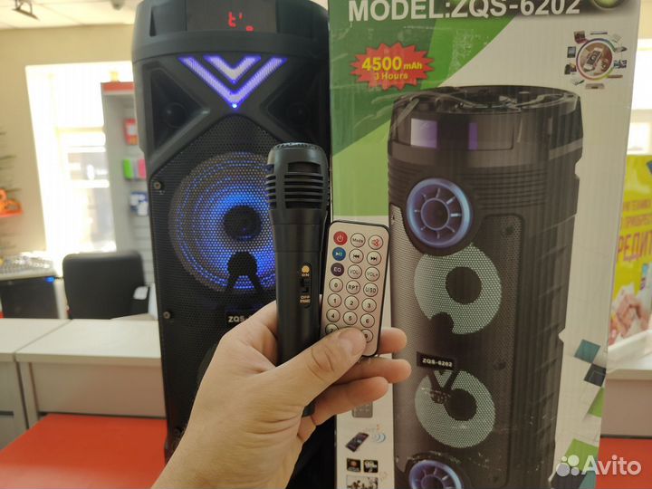 Bluetooth Колонка Speaker ZQS6201 Black
