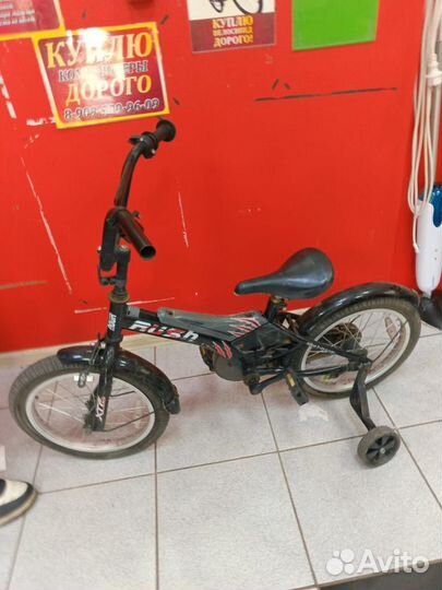 Детский велосипед 16