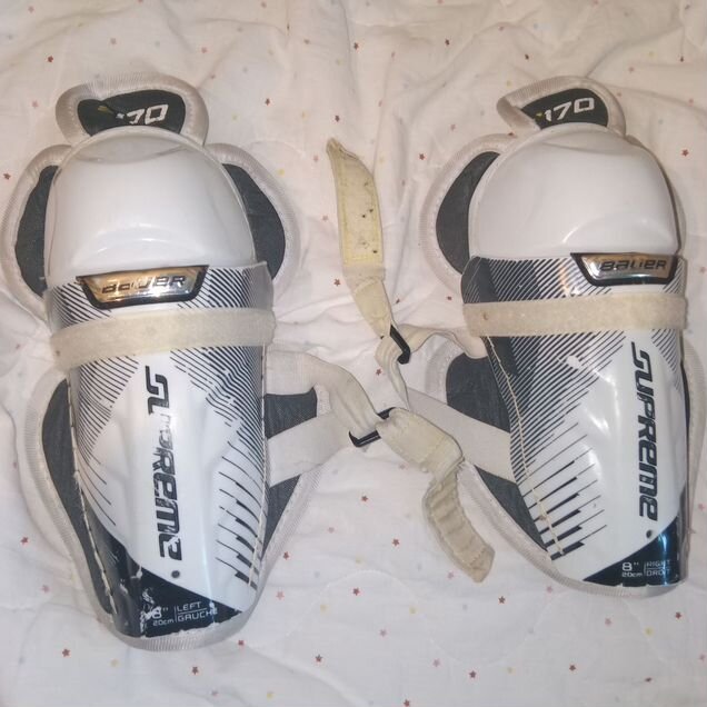 Щитки хоккейные bauer 8 supreme s170