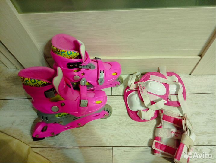 Роликовые коньки раздвижные