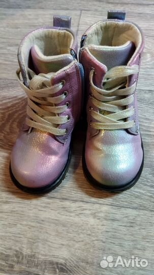 Ботинки демисезонные для девочки 24 размер