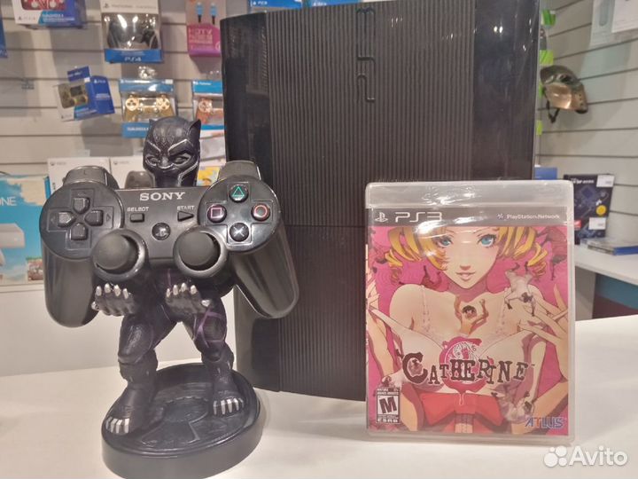 PS3 Super slim + Catherine (Редкий диск)