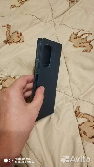 Чехол книжка для Xiaomi Mi Poco F3/Mi 11i синий