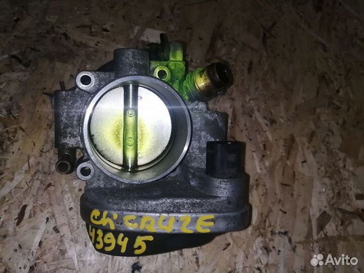 Заслонка дроссельная chevrolet cruze 1.8